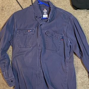 Lapco FR Navy Blue FR Shirt
